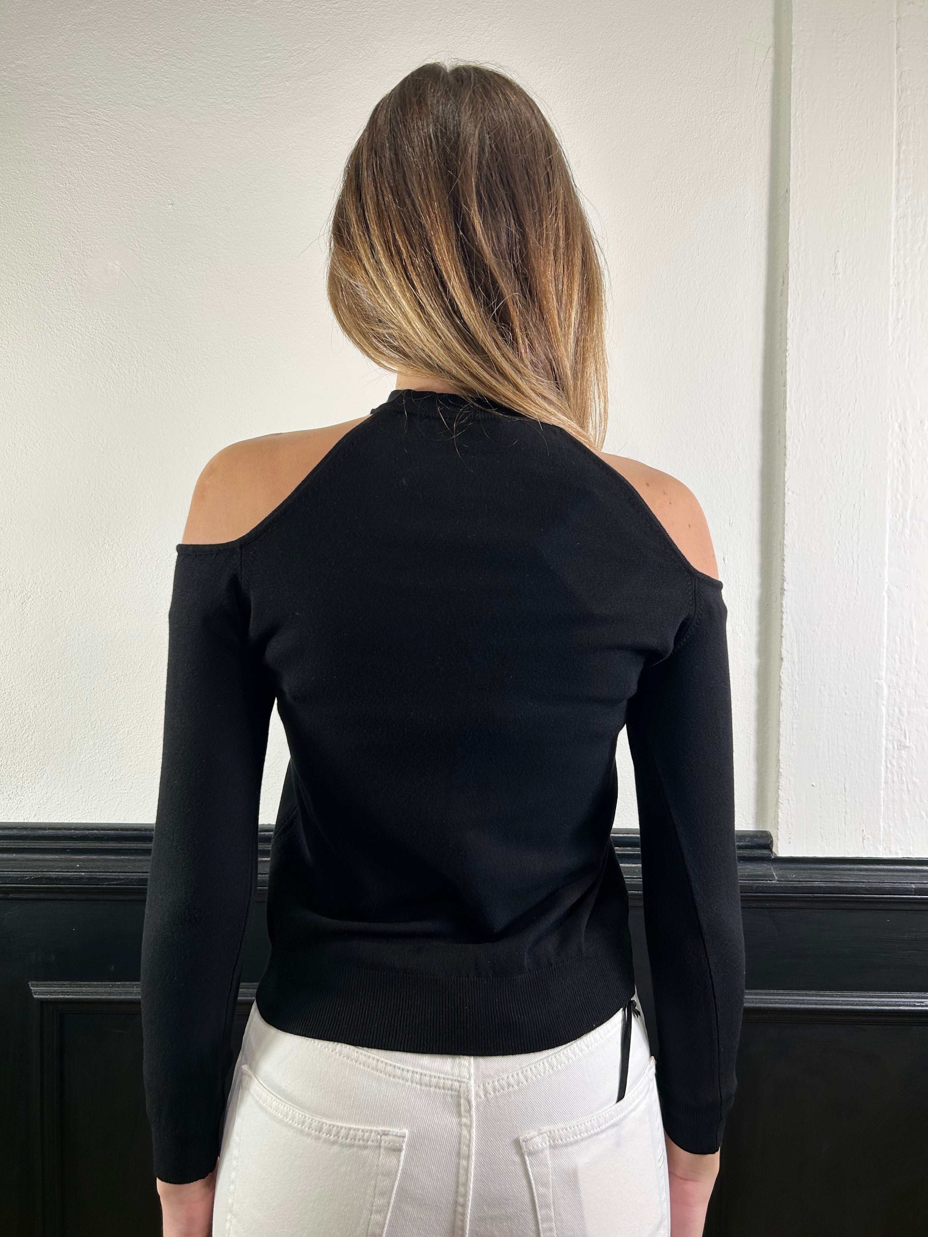 Maglia scollo a barca