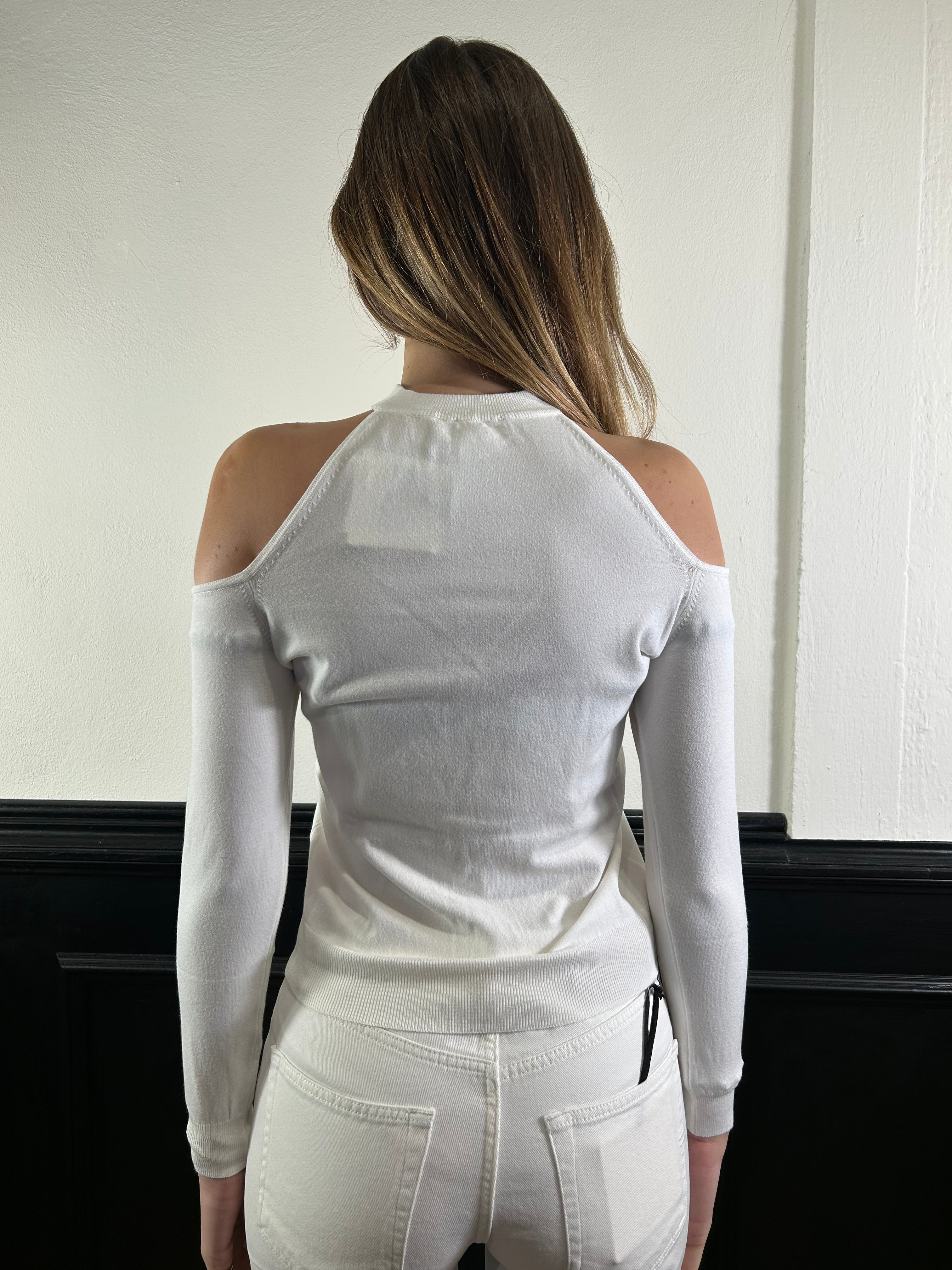 Maglia scollo a barca