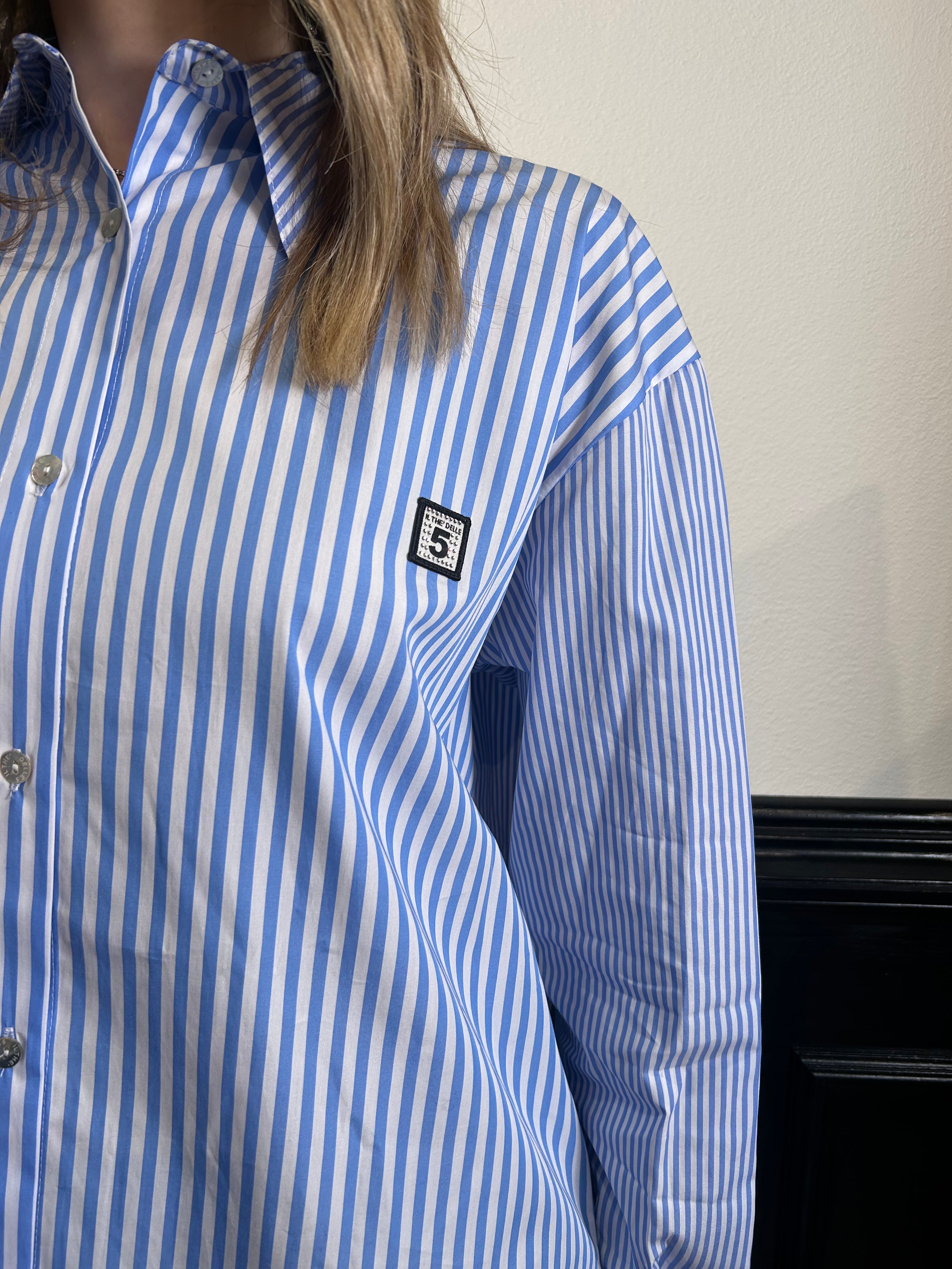 Camicia oversize bastoncino