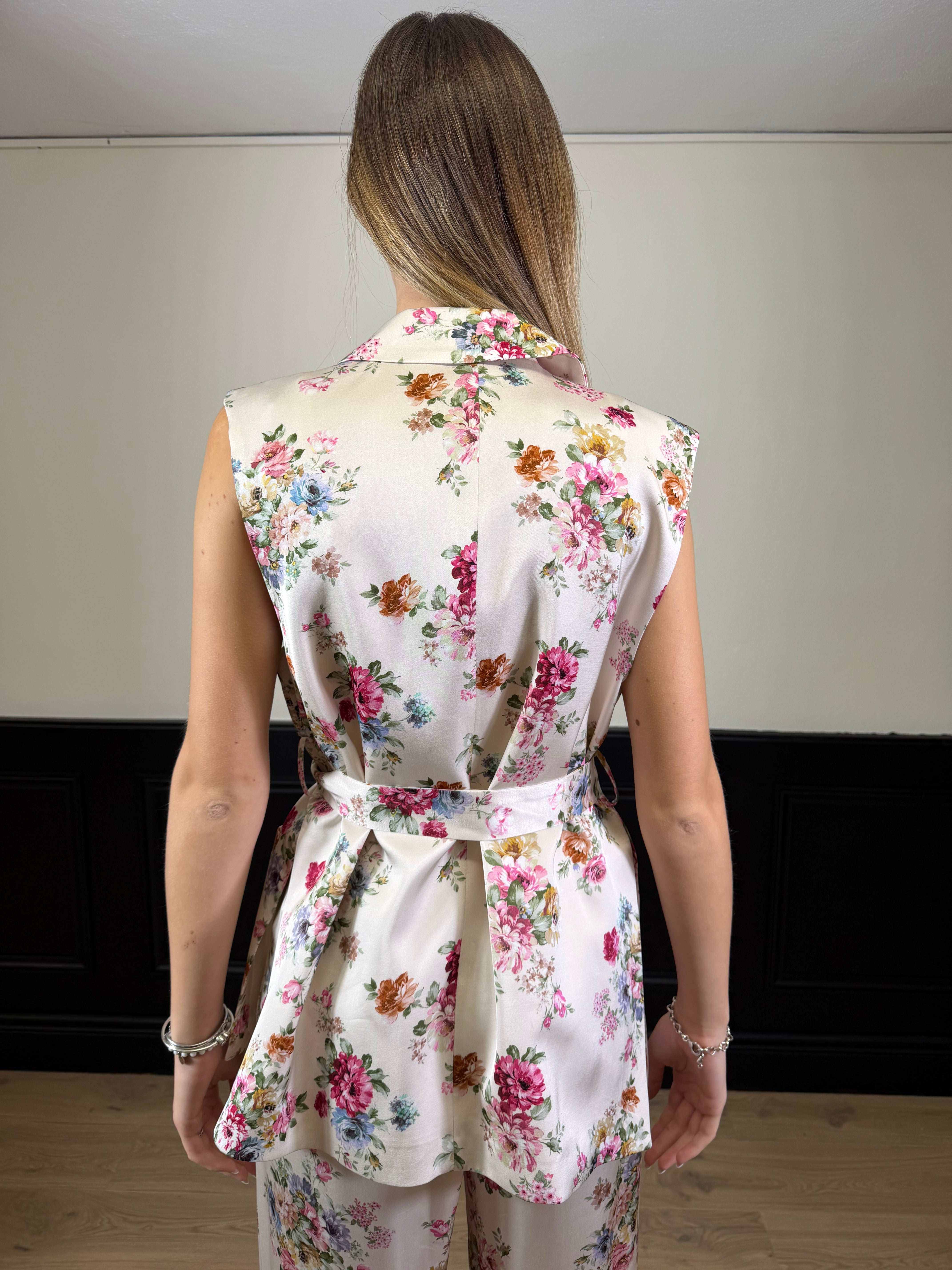 Gilet fantasia floreale