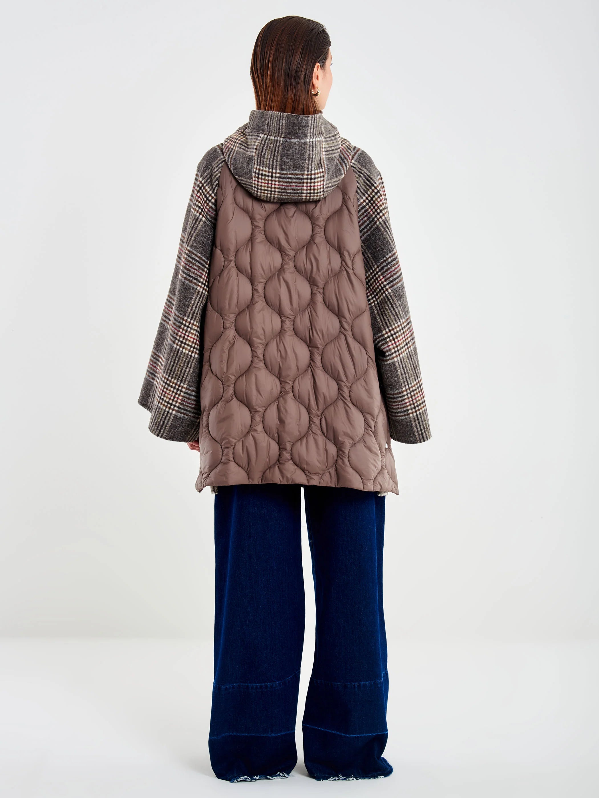 Trench Cappa A Quadri