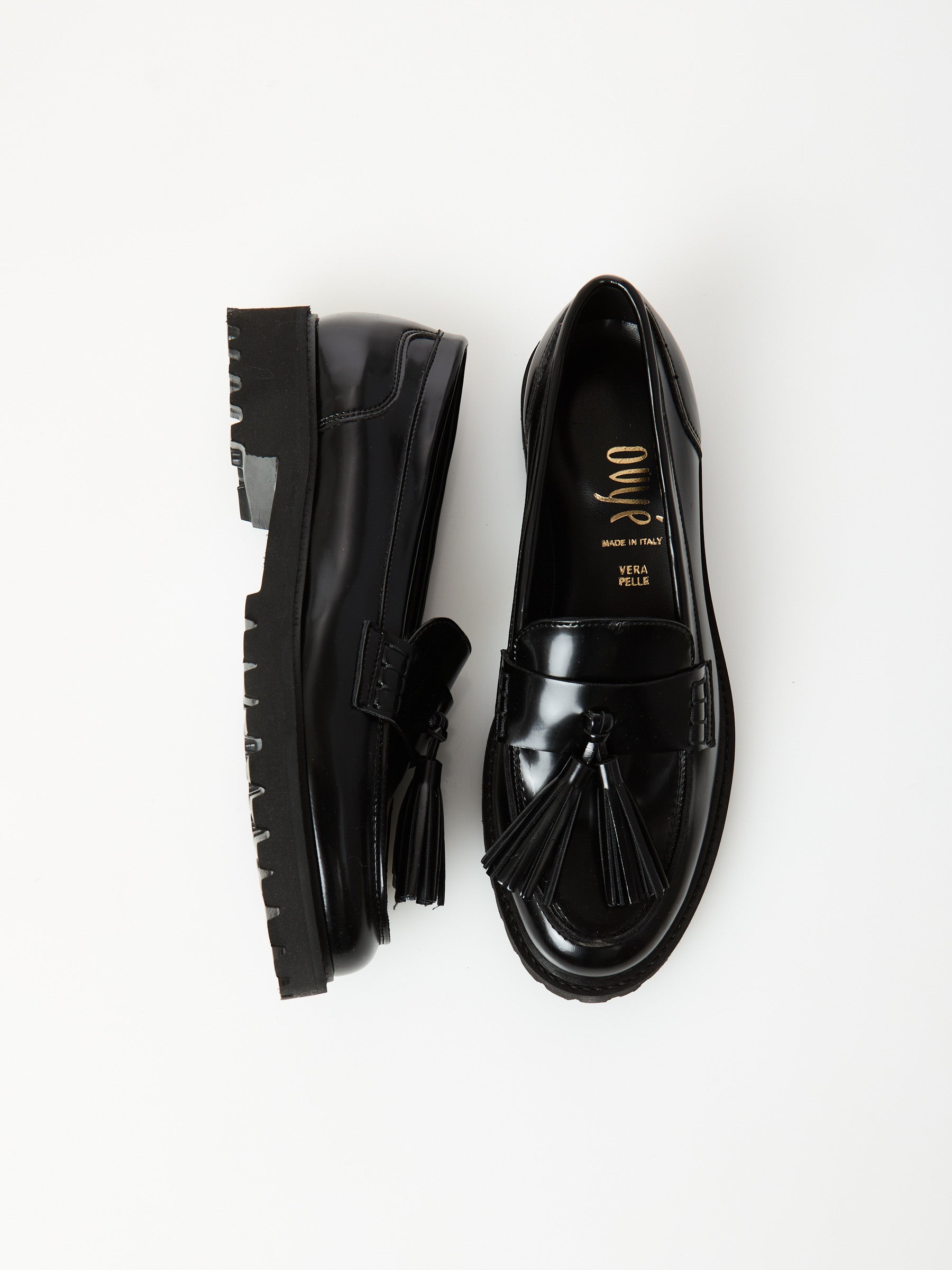 Mocassino con nappine